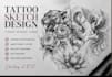 do tattoo design and tattoo sketch