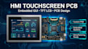 design smart display lvgl hmi tft lcd touchscreen pcb and embedded gui systems