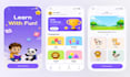 develop kid learning app, educational app, and language learning app