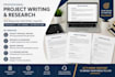 write profesionnal project proposals and manage your project
