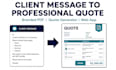 build a custom quote generator with branded PDF export