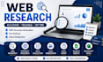 do fast and accurate web research