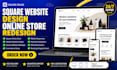 build square website square online store redesign squarespace website design