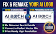 fix and remake your ai logo