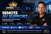 provide remote av support for live events, hotels and convention centers