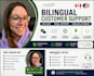 provide bilingual live chat and email customer support