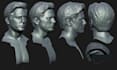 covert 2d to 3d head bust model 2d to 3d character model picture to 3d