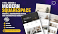 design a modern squarespace website, squarespace design and squarespace redesign