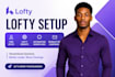 setup lofty CRM lofty website lofty automation lofty newletter