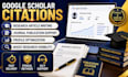 increase google scholar citation,write backdated and publish research article