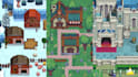do top down pixel art tileset pixel game map asset 2d pixel background rpg maker