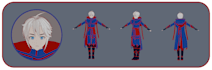 model a custom 3d anime character from your 2d design