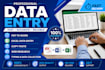 do professional data entry
