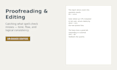 proofread and edit your writing for clarity and accuracy