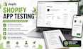 write shopify app testing app store installation review app usability app test