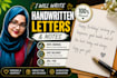 write personalized handwritten notes