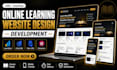 build professional course website, lms, learndash website