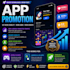 do mobile app promotion, app install, IOS and android game promotion