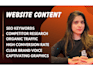 be your SEO website copywriter to increase conversions