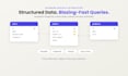 design and optimize mongodb and postgresql database
