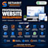 develop a modern, responsive and complete business website