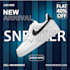 give you premium style sneaker promo banner