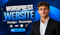 build wordpress website, business website development