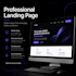 create your professional landing page