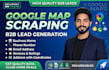 do google map scraping, b2b lead generation, email scraping