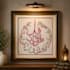 create islamic calligraphy resin art design