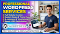 design and develop a professional wordpress website