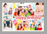 create a birthday photo collage