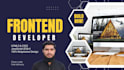 do frontend web development in html css and javascript