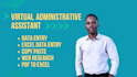 do accurate data entry, copy paste, excel, and web research