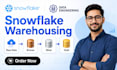 build snowflake etl and data warehouse
