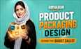 design premium product packaging, box, pouch, label design
