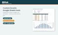 build a business dashboard, or fix and automate your spreadsheet