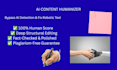 rewrite and humanize your ai generated content