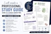 create a professional study guide using expert formatting