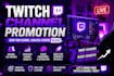 do twitch channel promotion to boost twitch live viewers