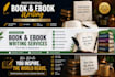 write book and ebook