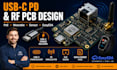 poe sensor wearable rf wireless pcb design easyeda bom ,usb c power delivery pcb