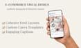design aesthetic social media posts for e commerce brands