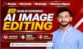 ai image generation, image restoration, and logo vector