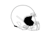 create american football illustration