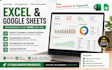 create custom excel spreadsheet, google sheets, budget planner and dashboard