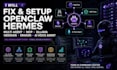 fix setup openclaw hermes multi agent mcp ollama obsidian kraken ai voice agent