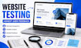 test your website and provide honest feedback