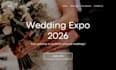 create 360 photo booth photography website wedding event planner website