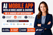 do ai mobile app with ai voice agent chatbot ios android app development